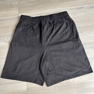 Vintage 90s Soffe Made In USA Black Drawstring Gym Shorts Mens XL‎ Athletic
